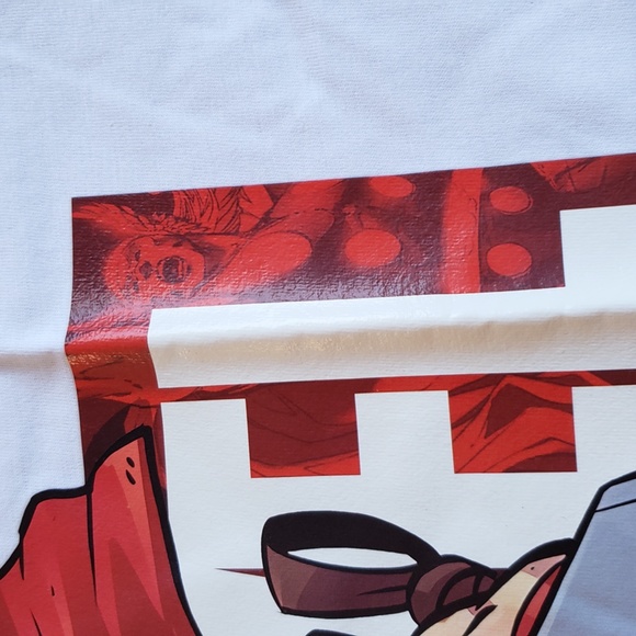 NWT Thor Marvel Tee Shirt - White Red Yellow Blue Gray Shirt - Picture 6 of 14